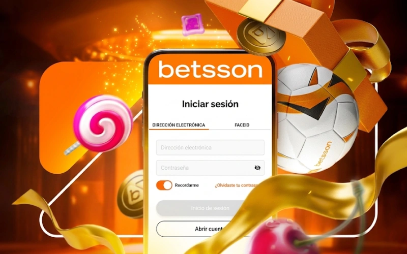 Accede a recompensas exclusivas de la aplicación Betsson para apostar.