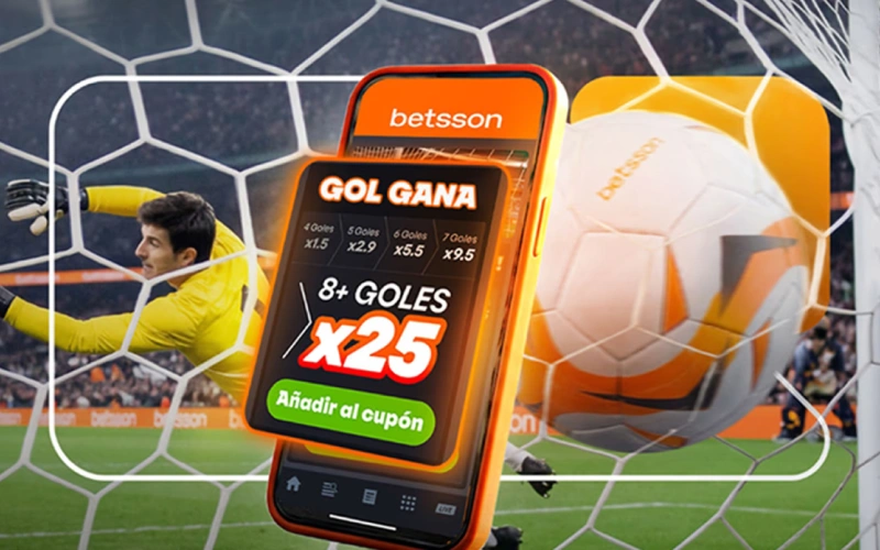 Explora la promoción Goal Wins disponible para apuestas deportivas Betsson.
